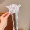 Horquillas Antiguas para Niñas, Accesorios para el Cabello Hanfu para Niñas, Pasadores de Estilo Chino Tradicional con Lazos de Mariposa para Niñas Pequeñas
