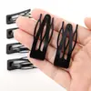 Novo Pente Simples de Inserir BB Clip Clip para Franja Clip Lateral Clip para Cabelos Rebeldes Topo Alto do Cabelo Clip de Pressão Preto Grampo de Cabelo