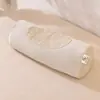 Novo Travesseiro Estilo Chinês, Travesseiro Cilíndrico de Trigo Sarraceno, Núcleo de Travesseiro de Algodão e Linho, Travesseiro de Pescoço, Doméstico Removível e Lavável Auxílio para Dormir Travesseiro Cervical