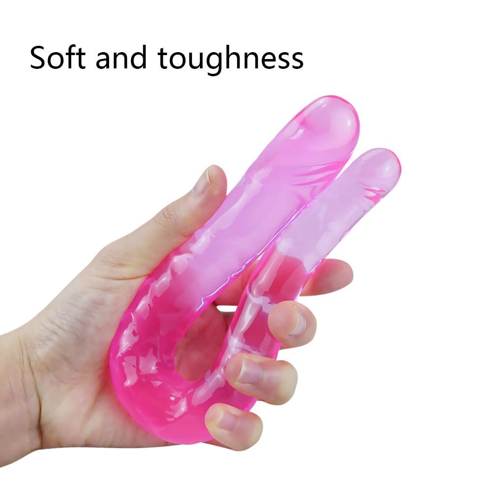 Double-Long-Realistic-Dildos-C