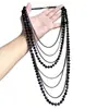 Collar Retro Negro de Perlas Multicapa para Mujer, Estilo de Nicho, Diseño Exagerado, de Gama Alta, Lujo Accesible, Collar Elegante