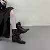 Colección Otoño 2026: Botines Retro, de Plataforma, con Cordones, de Retazos, Botas de Media Caña, Disponibles en Negro, Marrón y Rojo