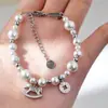 Fique Rico Imediatamente Colar de Pérolas Bolha Temperamento Exquisito Moda Tendência Versátil Moeda de Pônei Ano do Cavalo Colar de Pérolas