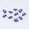 Vidrio con forma de corazón de venta caliente de fábrica, vidrio con forma de corazón 3*3-8*8mm vidrio blanco, vidrio rosa, vidrio azul marino, piedras sueltas al por mayor