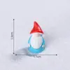 Nuevo producto transfronterizo: paisaje navideño en miniatura, Papá Noel, enano, muñeco de nieve, accesorios de decoración DIY, mini figuras