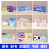 Etiquetas de Cartão Dobrável Personalizadas, Cartões de Serviço Pós-Venda, Etiqueta de Pendurar Impressa, Cartões de Inserção para Blister, Cartões Coloridos Dobráveis em Formato, Feito Sob Medida