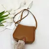Bolsa de Ombro Texturizada de Alta Qualidade Transfronteiriça para Mulheres, Estilo Coreano, Bolsa Transversal Versátil, Simples e Versátil para o Dia a Dia e Trabalho