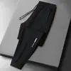 Calças Casuais Masculinas para Primavera e Outono, Tamanho Plus, Engrossadas, Cintura Alta com Zíper, Cintura Elástica, Perna Reta, Calças Esportivas, Calças de Moletom Jogger