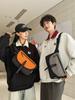 Nueva Moda Trendy Unisex Bolso Cruzado Estilo Coreano de Alto Valor para Viajero Bolso de Pecho Sencillo Ligero Color Sólido Riñonera Pareja