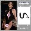 Lencería sexy Lubai para mujer, conjunto de body hueco de V profunda, apasionado y sexy, sin extracción, talla grande, tentación de cama