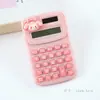 Calculadora de Computador Desenho Animado para Estudantes e Uso no Escritório, Alto Valor, Fofa, Criativa, Formato de Animal, Pequena, Portátil, Atacado