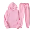 Traje para hombre transfronterizo 2025 de primavera y otoño de color sólido, traje de sudadera con capucha, traje deportivo casual moderno de dos piezas