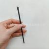 El mismo pincel delineador oblicuo para párpados hasta cabeza plana, cabeza para abrir el ojo, pincel de maquillaje para gusano de seda, pincel de detalle