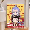 Prodigio Nezha Causa Revuelo en el Mar Pintura al Óleo Digital DIY Pintado a Mano Coloreado Pintura Acrílica Animación Pintura Decorativa Fabricante Mayorista