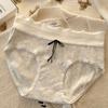 Nova Roupa Íntima Feminina Classe A 2025 Nova para Meninas Grau 7A Virilha Antibacteriana Verão Fina Amiga da Pele Calcinhas Femininas