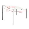 Tela Oxford 420D impermeable para jardín, patio, toldo, techo de repuesto, tela de sombreado, cubierta de techo para tienda de campaña