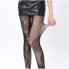 Lencería sexy de Halloween transfronteriza, body irregular de malla de pescado hueco, medias de cuerpo entero de malla semitransparentes de alta elasticidad en stock