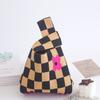Bolso de Mano Bolso Tejido Bolso de Mujer Bolso de Mano Bolso Cubo Bolso Tote Versátil Bolso Tejido Bolso de Mujer Ligero