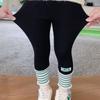 Leggings Gruesas y Elegantes para Niñas con Forro Polar, Pantalones Negros Nuevos 2025 con Forro Polar para Bebés, Ropa de Invierno