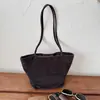 Bolsa de mano estilo coreano, minimalista, de color sólido, gran capacidad, ligera, elegante y moderna, perfecta como bolso de hombro o bolso de axila