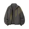 Chaqueta Piloto Retro Americana de Algodón para Hombre, Corte Limpio, Gama Alta, Chaqueta Corta de Algodón Fresca y Elegante, Abrigo Grueso de Moda