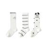 Medias para niños, calcetines finos de algodón para primavera y verano, calcetines blancos y negros para niños, calcetines para bebés, cachorros, niños y niñas, hechos a medida
