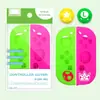 Adecuado para Nintendo Switch Funda de Silicona, Switch Oled con Mango Estampado Cubierta Protectora y Teclas