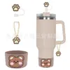 Accesorios Decorativos Stanley Correa de Mano de Cuerda Trenzada Estuche para Labial Llavero Duende Briqueta Funda de Silicona Antideslizante para Taza