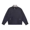 Ropa Vintage Yidao Otoño 2026 Nuevo Estilo Retro Japonés Old Money Resistente al Viento Cuello Alto Chaqueta de Trabajo Abrigo Harrington para Hombre