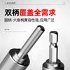 Lansheng Eléctrico Engrosado Alambre de Acero Rueda Rectificadora Cabezal Carpintería Desbarbado Cabezal Metal Acero Inoxidable Eliminación de Pintura Eliminación de Óxido Cabezal de Cepillo