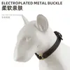 Collar para Perro de Piel de Vaca de Primera Capa Más Vendido de Amazon, Cómodo y Amigable con la Piel, Collar Personalizado para Mascotas Pequeñas y Medianas