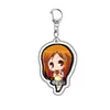 [Hd] Bleach. Llavero de Acrílico para Mochila de Kurosaki Ichigo, Kuchiki Rukia, Asano Renji