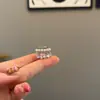 Moderna Orejera de Doble Capa con Circonita y Perla, Pendientes de Lujo Ligero de Nicho de Gama Alta, Accesorios para Orejas de Personalidad y Temperamento Únicos al por Mayor