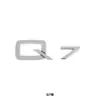 Adecuado para Pegatinas de Coche Serie Q de Audi Q2 Q3 Q5 Q7 Q8 Pegatinas de Letras para Maletero Trasero Pegatinas de Cilindrada Pegatinas Traseras Pegatinas de Coche