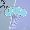 Uma Variedade de Decorações de Bolo Que Podem Escrever Bênçãos, Toppers de Bolo de Feliz Aniversário, Arranjos de Sobremesas para Festa e Bandeirinhas