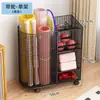 Cesta de Almacenamiento para Esterillas de Yoga, Estante de Almacenamiento para Equipos Deportivos y de Fitness en Casa, Estante de Almacenamiento Doméstico para Rellenar Espacios para Bádminton y Baloncesto