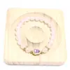 Pulsera de Cristal Rosa Natural para Mujer, Pulsera de Cristal de Calabaza con Diamantes, Pulsera de Lujo Ligero de Nicho de Gama Alta Regalo