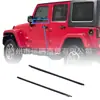 Adequado para Jeep 07-17 Wrangler Acabamento Externo do Vidro da Porta Dianteira 55395269Ad 55395268Ad