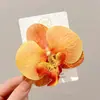 Pinzas para el Cabello Serie Océano con Flores Preservadas, Estrellas de Mar, Conchas y Bayas para Viajes a la Costa y Fotos de Vacaciones