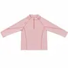 Moletom Acolchoado de Lã Quente com Meio Zíper Infantil Outono/Inverno Novo Estilo Cor Sólida Costurado Gola Redonda Top para Meninos e Meninas