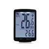Computadora Inalámbrica para Bicicleta de Pantalla Grande de 2.8 Pulgadas Monitor de Frecuencia Cardíaca Cadencia Velocidad Odómetro Impermeable Luz Nocturna Velocímetro