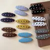 Pinzas para el pelo lindas de lunares estilo coreano, pinzas laterales, accesorios para el pelo, pinzas BB para niños, pinzas para flequillo, pasadores, adornos para el pelo
