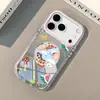 Verano Xiaoxin Adecuado para iPhone 17 Pro Max Funda de Teléfono Espejo Crema Aceite 16 Nuevo 15 Dibujos Animados 14 Piezas