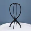 Suporte de Peruca de Plástico Barbearia Suporte para Peruca Rack de Colocação Acessórios para Peruca Rack Especial de Cuidados Suporte Dobrável