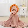 Poncho Infantil de Dibujos Animados Clase A al por Mayor, Capa con Capucha para Bebé, Toalla de Baño para Bebés, Bata de Baño Gruesa Portátil
