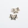Jóias diy acessórios elegante diamante gota óleo cor borboleta pingente liga brincos artesanais colar pingente atacado