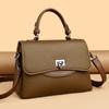 Bolso Niche All-match para mujer, moda otoño-invierno 2024, bolso Tongle de alta gama, bolso bandolera informal de cuero suave.