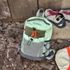 Sistema de Montanha Mochila Leve para Exterior Feminina Cor Blocada Japonesa Mochila para Caminhada Viagem Estudante Universitário Passeio Mini Mochila Pequena