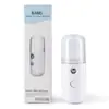 Instrumento Hidratante Nano Spray Facial Máquina de Pulverización en Frío Instrumento Humidificador Doméstico Portátil de Carga Humidificador Pequeño