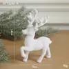 Natal Novo Artesanato Criativo Árvore de Natal Decoração de Casa Plástico Branco Vários Estilos Pingentes de Natal